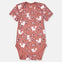 C&A Brick Red Printed Romper (Tag-cut) BS6117F